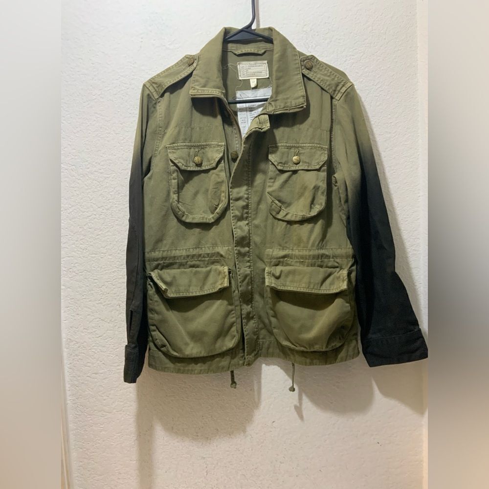 Current Elliot Army Green Ombre Jacket size 1